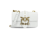 Pinko Leather messenger bag LOVE MINI ICON (Mirror)