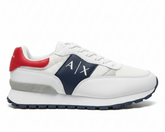 Tenis Armani Exchange AX Para Hombre - WHT/NVY (Mirror)