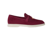 Loro Piana’s Summer Charms Walk Suede - Red