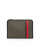 CH Carolina Herrera Monogram Emblem Pouch