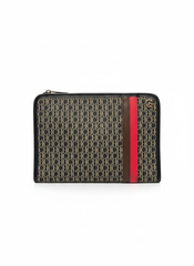 CH Carolina Herrera Monogram Emblem Pouch