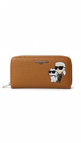 Karl Lagerfeld K/Ikonik Zip Wallet