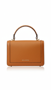 Karl Lagerfeld K/Kuilted Top Handle Bag - Brown