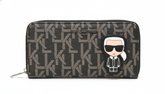 Karl Lagerfeld K/Ikonik Zip Wallet