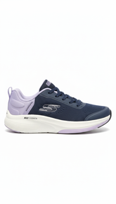 Skechers Slip-ins: Max Cushioning Sneaker - Navy/Purple (Mirror)