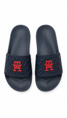 Tommy Hilfiger Monogram Embossed Slides
