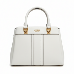 Guess Structured Tote Bag - WHT