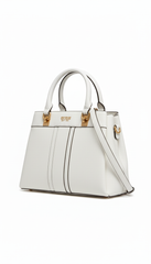 Guess Structured Tote Bag - WHT