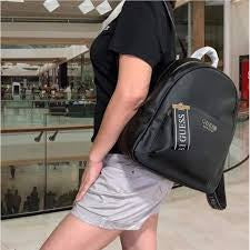 GUESS WOMEN’S HAIDEE LARGE BACKPACK - BLACK