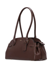 Coach Empire Carryall 34 handbag in maple glazed leather.