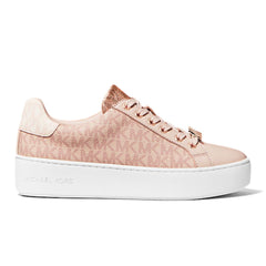 Michael Kors Monogram Logo Trainer Women 49S0POFS2B-PNK