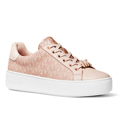 Michael Kors Monogram Logo Trainer Women 49S0POFS2B-PNK