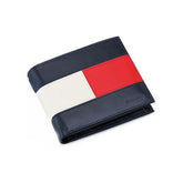 Tommy Hilfiger Blue Leather Mens Wallet