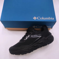 Columbia Vitesse OutDry men's sneakers in all black with a thick midsole.