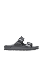Birkenstock Arizona EVA sandals in anthracite grey, featuring a lightweight and flexible two