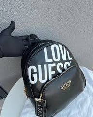 GUESS WOMEN’S HAIDEE LARGE BACKPACK - BLACK