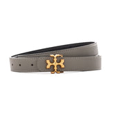 Tory Burch Eleanor leather belt | Grey