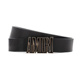 Amiri Logo Buckle Belt Men | Black