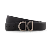 Calvin Klein Jeans Leather Belt For Men -Black
