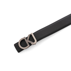 Calvin Klein Jeans Leather Belt For Men -Black