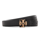 Tory Burch Women's Reversible Logo Belt | Black