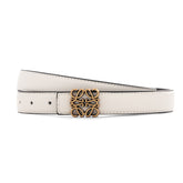 Loewe leather belt - White