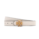 Tory Burch Eleanor leather belt | White