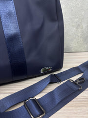 Lacoste Signature Duffle Bag - Navy