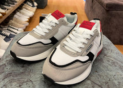 Armani Exchange-Men's-Sneaker -Grey/White (Mirror)