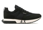 Armani Exchange Men's AX Logo Sneakers - Black (Mirror)