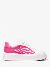 Michael Kors Romey Mixed-Media Platform Sneaker