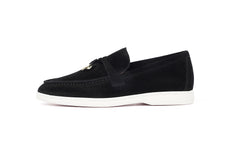Loro Piana’s Summer Charms Walk Suede - Black
