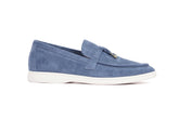 Loro Piana’s Summer Charms Walk Suede - Blue