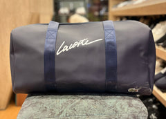 Lacoste Signature Duffle Bag - Navy