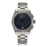 Emporio Armani Men's Stainless Steel Chronograph Watch - Blue Dial