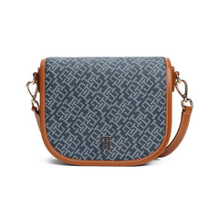 Tommy Hilfiger TH Monoplay Crossbody Saddle Bag - Blue