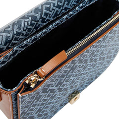 Tommy Hilfiger TH Monoplay Crossbody Saddle Bag - Blue