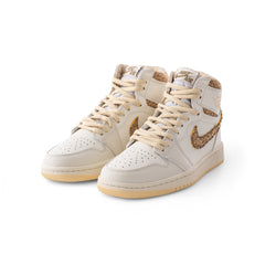 Jordan 1 White/Gold Sneakers