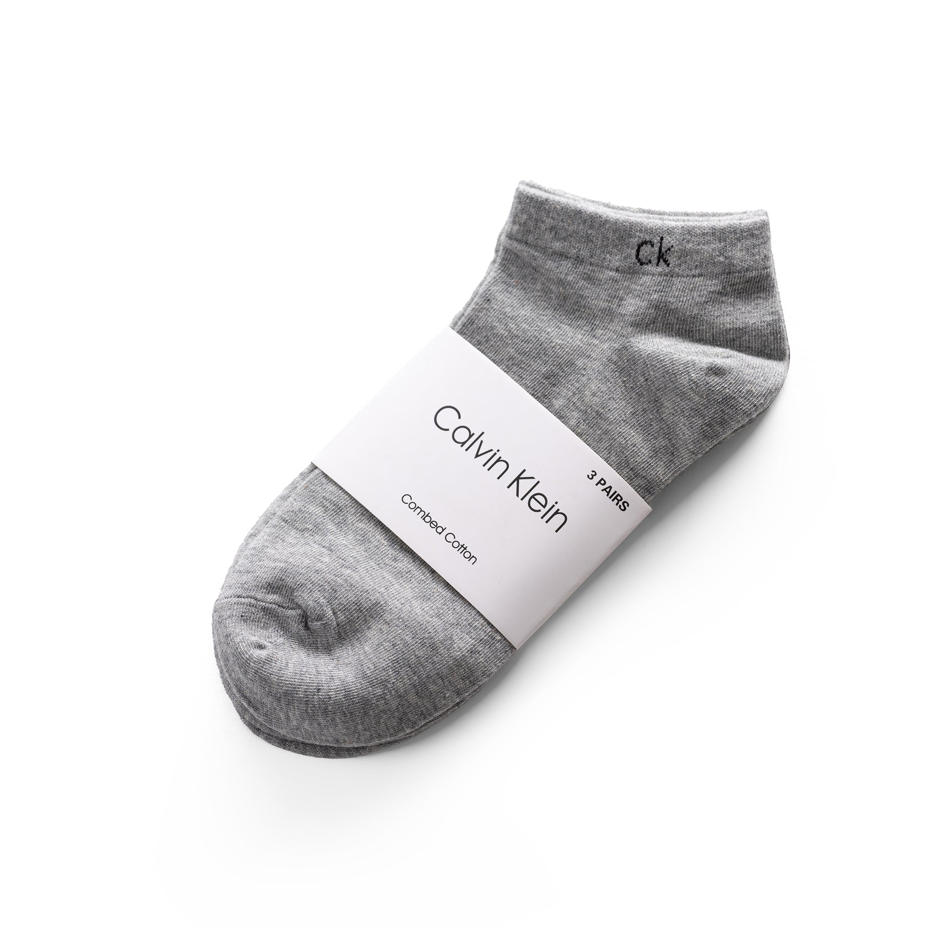 Gray CK Socks (Pack of 3)