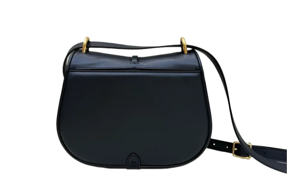 Fendi leather bag /black