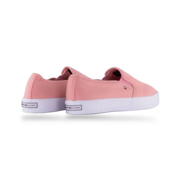 Tommy Hilfiger Canvas Slip on Sneaker/Pink