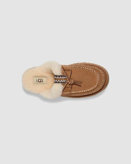 UGG Lace Bow Platform Slippers