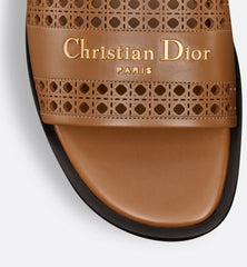Dior D-lane Sandals In Brown