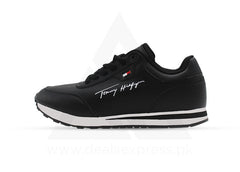 Tommy Hilfiger Signature Low-Top Sneaker - Black