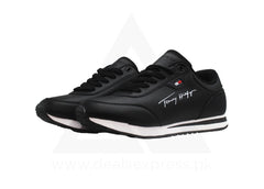 Tommy Hilfiger Signature Low-Top Sneaker - Black