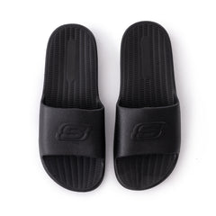 Skechers Black Slipper Men's