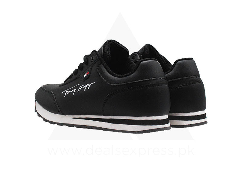 Tommy Hilfiger Signature Low-Top Sneaker - Black