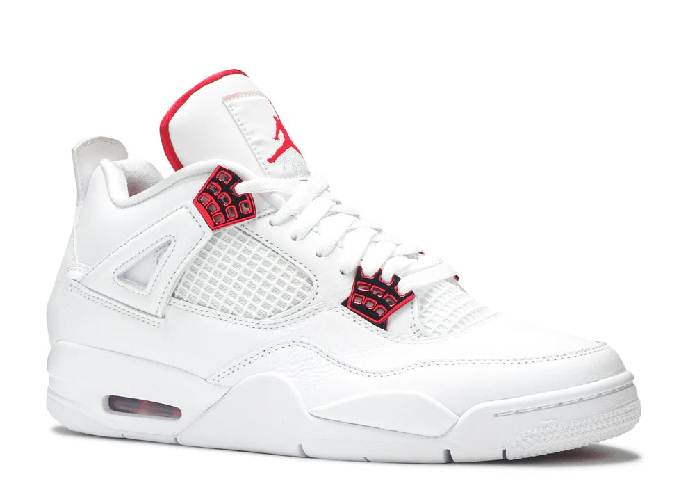 Air Jordan 4 Retro Metallic Red White University (Mirror)