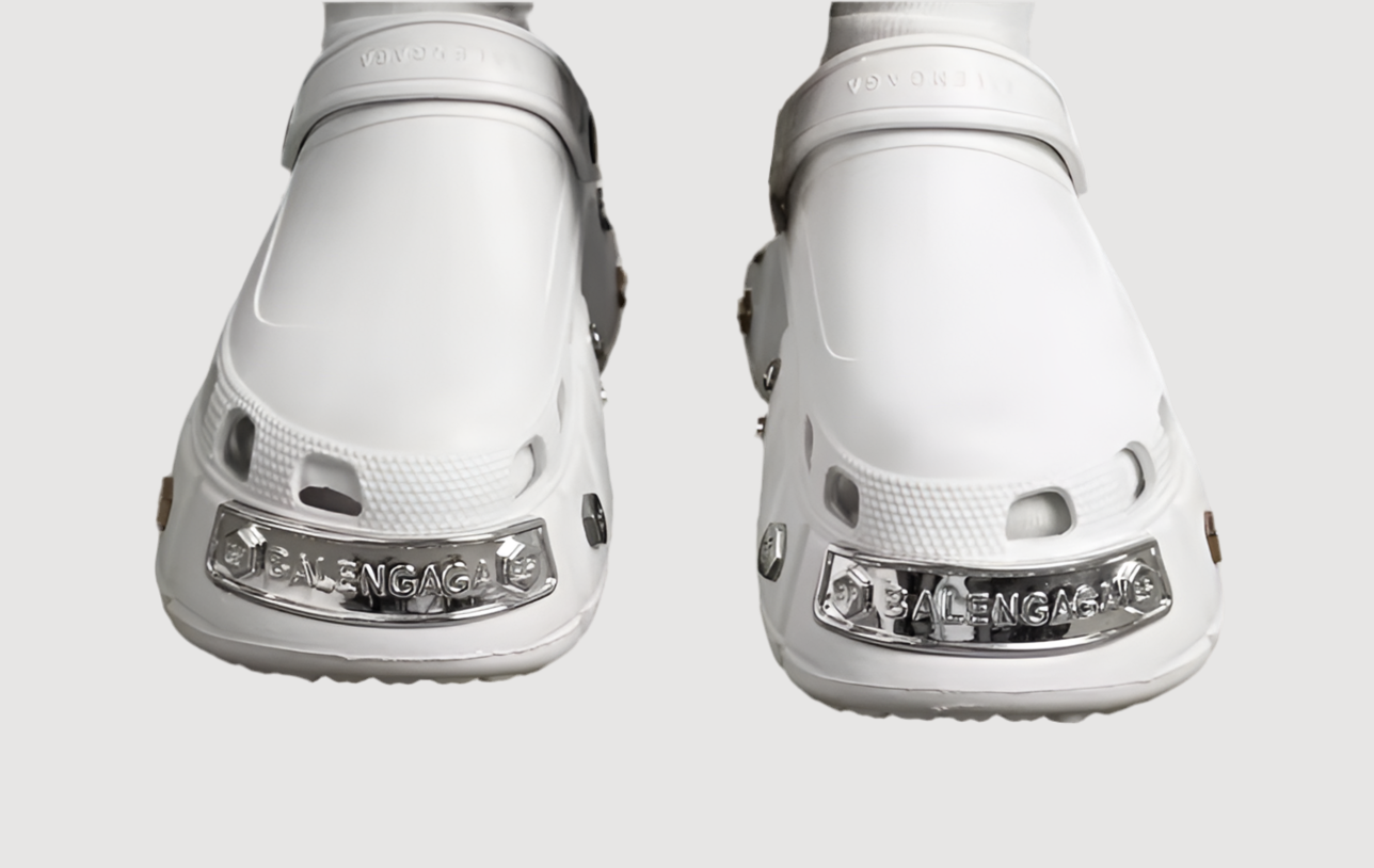 Balenciaga Crocs-white