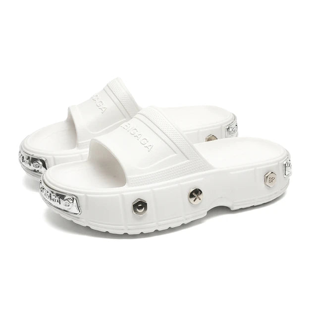 Balenciaga Slippers -White